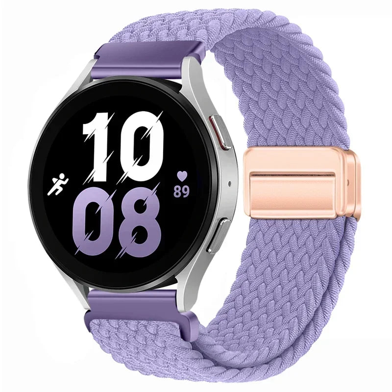 Nylon Strap Huawei Watch 4 GT4 2 3 Amazfit GTR Magnetic Breathable