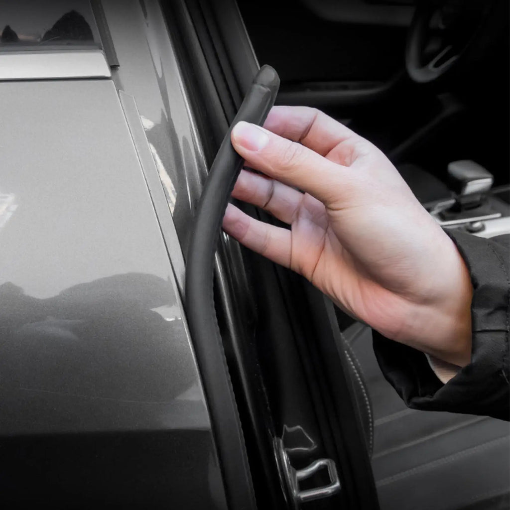 Car Door Weather Stripping Snap-Type Door Sealers for Frame Heavy Duty Vehicle Window Gasket Sealer for Truck Suv Boat Home Auto Qme