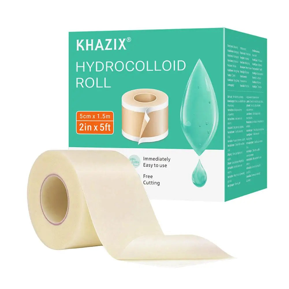 Hydrocolloid Roll X 5ft Bandages Acne Pimple Burns Minor Cuts Wound Qme C