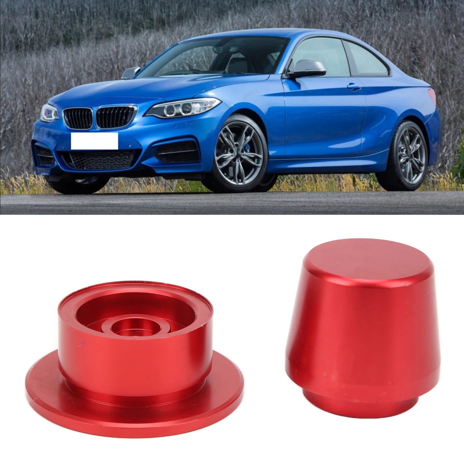 2357900 Front Crankshaft Cover Alignment Tool Steel Red 2357900 Replacement for 2 Series Car Repairing Tool Qme