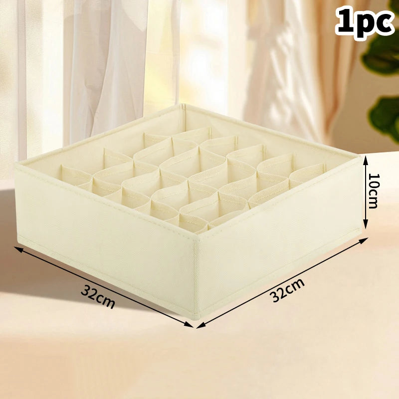 Household Wardrobe Box Cabinet Drawer Organizer Underwear Socks Bra Qme D4
