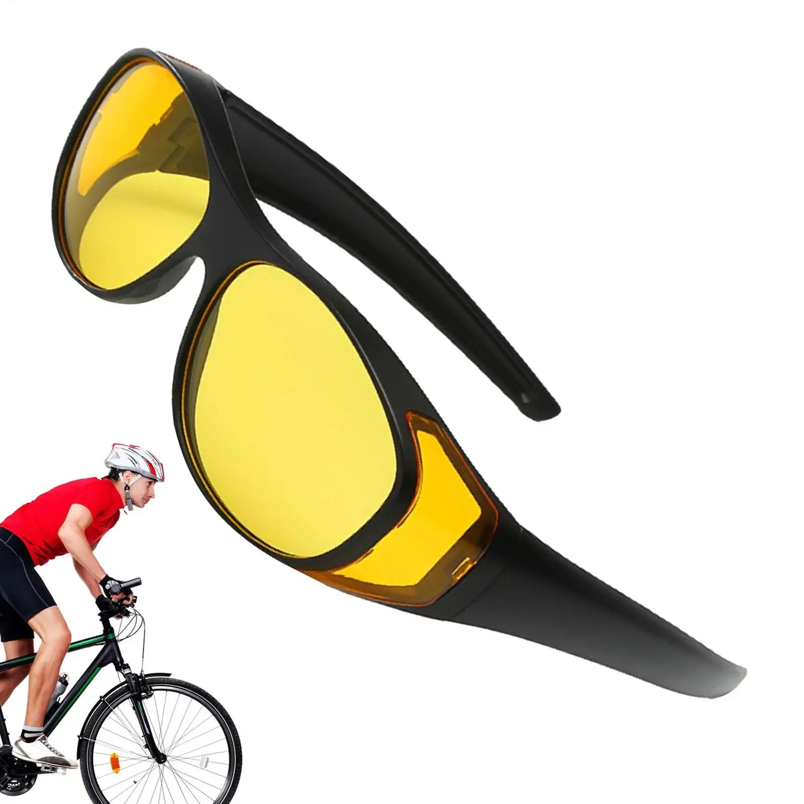Infrared Penetrative Glasses UV Safety Goggles Protective Glasses Shield Protection Eyewear High Protection Glasses for Blocking Qme Yellow