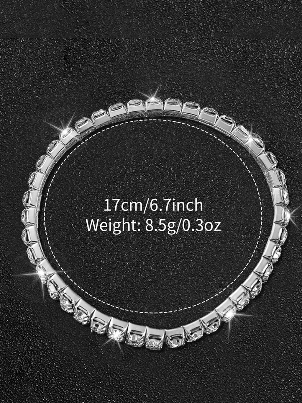 6-piece set of women's small dial quartz watch with simple and casual digital scale watch set Qme