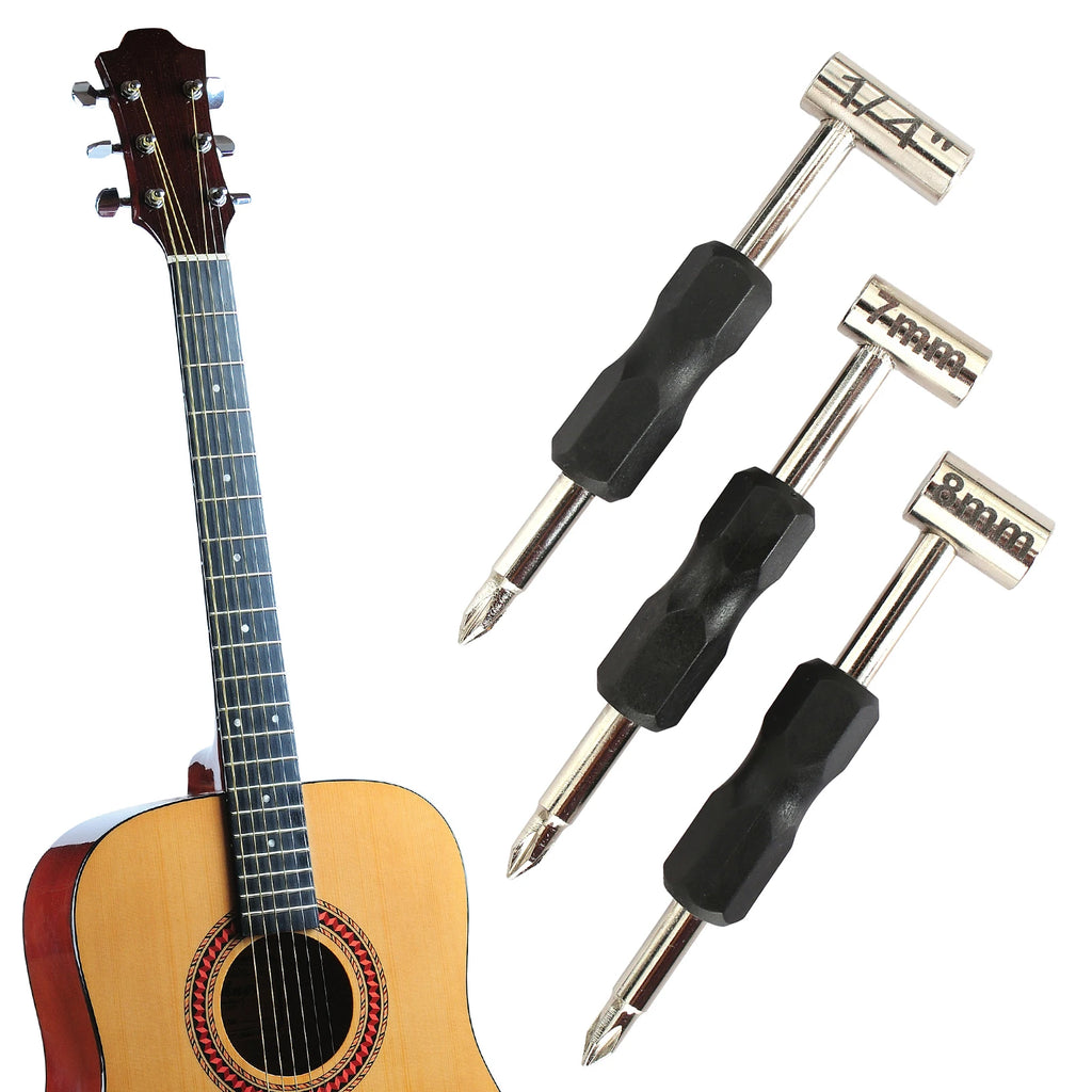 Guitar Truss Rod Wrench for Taylor Gibson/PRS Ibanez/PRS Magnetized Screwdriver Guitar Neck Adjustment Tool for Neck Adjustment Qme
