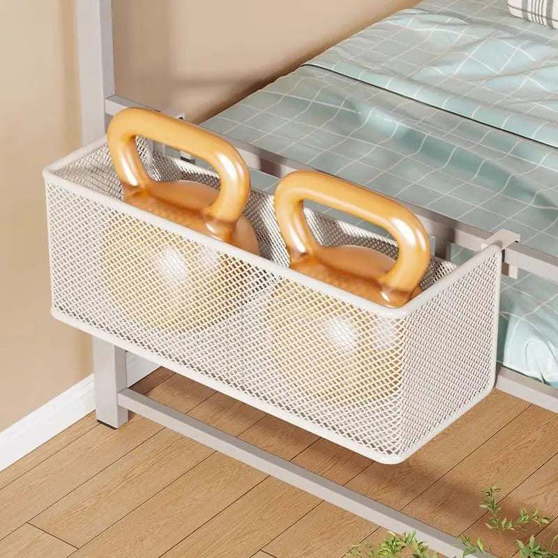 Dorm Bed Bunk Bedroom Bedside Hanging Storage Basket Space Saving Qme