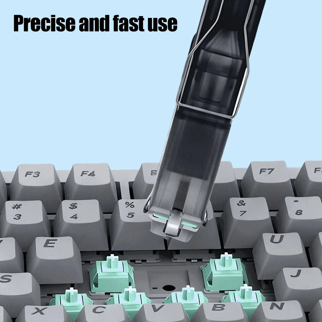 Keyboard Keycap Puller 4-Claw Grip Key Mechanical Switchs Removal Qme