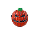 Creative Halloween Party Props Luminous LED Horror Mask Gloiwng Neon Pumpkin Head Mask Light Up Ghost Face Mask Scary Decoration Qme J