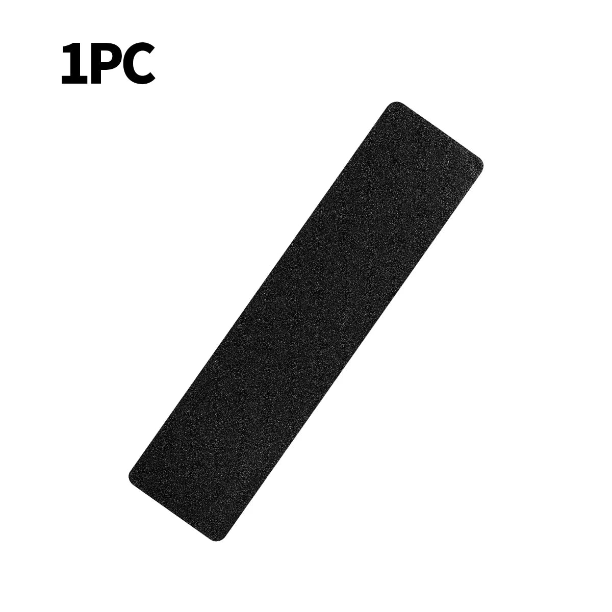 Non Slip Outdoor Stair Treads Black Pre-Cut Anti Slip Grip Tape Non Skid Heavy Duty Traction Adhesive Step Stripes Qme 1pc 80cm(31inch) 10cm(3.94inch)