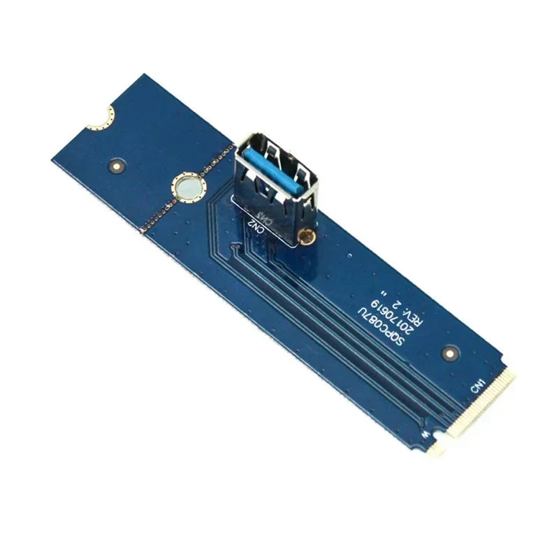 NGFF M.2 to PCI-E X16 slot adapter card adapter card graphics card extension adapter cable MINI Qme