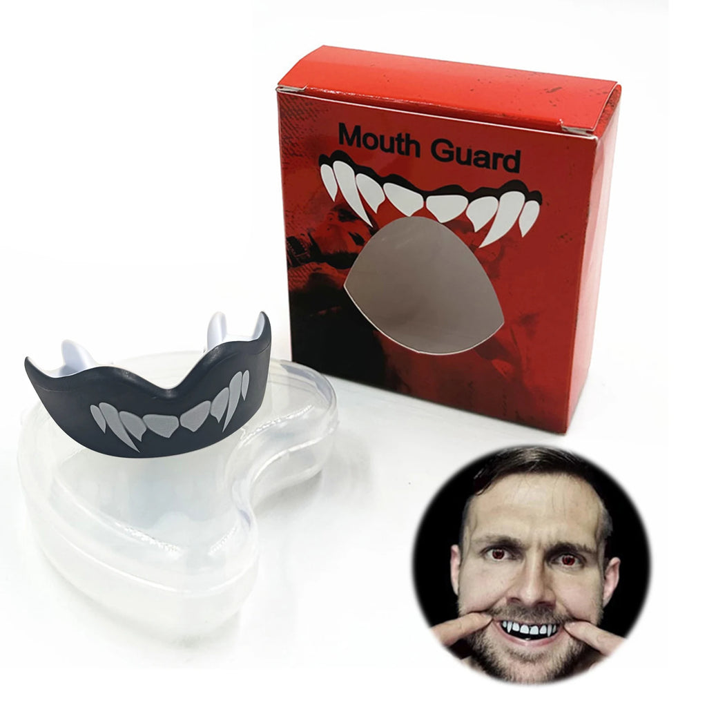 Sports Mouth Guard Gum Protector Shock Absorbing Sports Mouthpiece Boxing Tooth Guard for Boxing Football Karate Qme