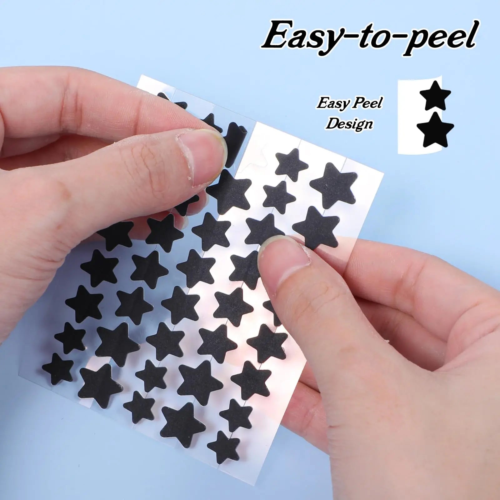 40 Counts Star Pimple Patches Face Invisible Concealer Waterproof Qme
