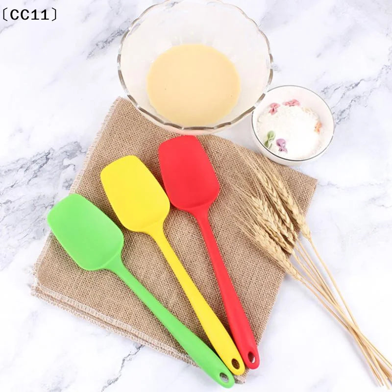 Large Silicone Square-head Spatula Home Cooking Baking Decorating Qme