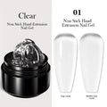 5 3D Clear Nail Gel Art Mirror Powder Create Metallic Qme clean solid glue