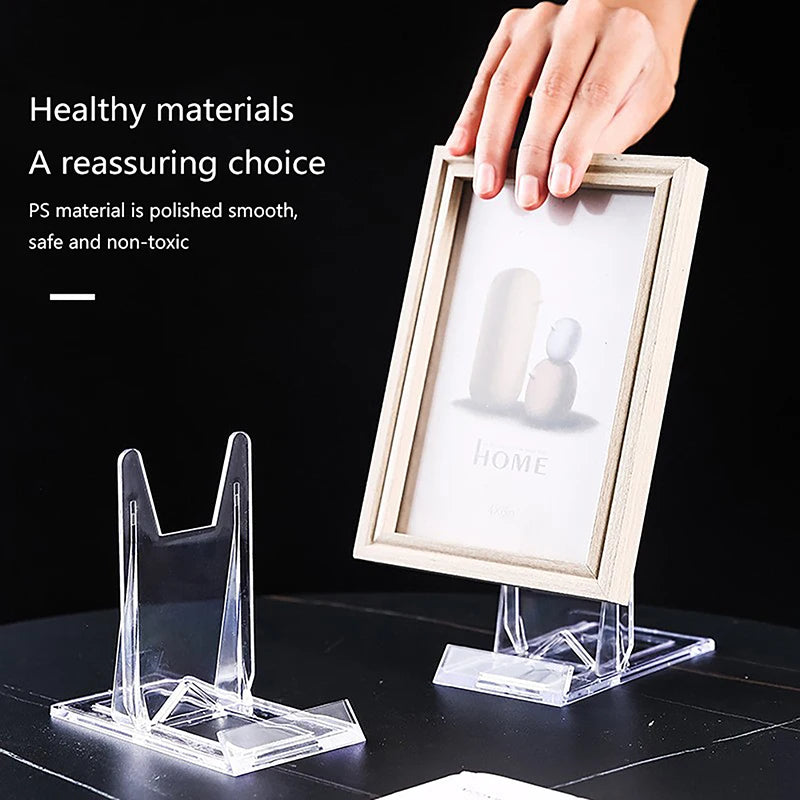 Pictures Frame Rack Wedding Birthday Home Decoration Clear Display Qme
