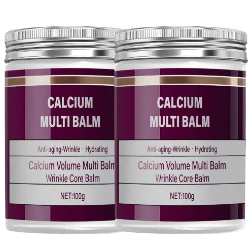 Calcium Multi Balm with Retinol & Bee Venom - Hydrating Wrinkle Core Formula to Moisturize, Nourish & Soften Skin. Qme WHITE 100g