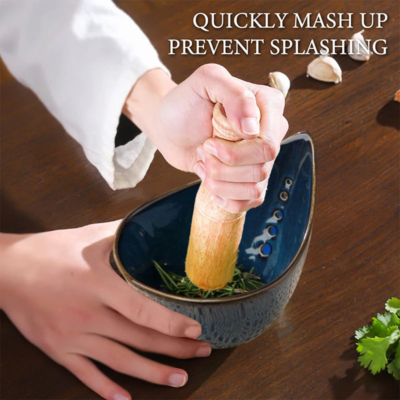 Herb Stripper Bowl, Risen Herb Peeling Bowl, Kitchen Herbs Leaf Stripping Tool, Herb Peeler For Kale, Thyme, Basil Qme