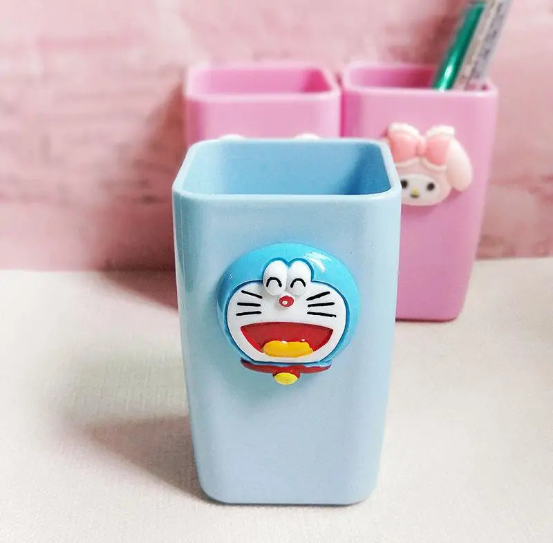 Hello Kitty Cup Shock-resistant Creative Couple's Mouthwash Plastic Qme 6