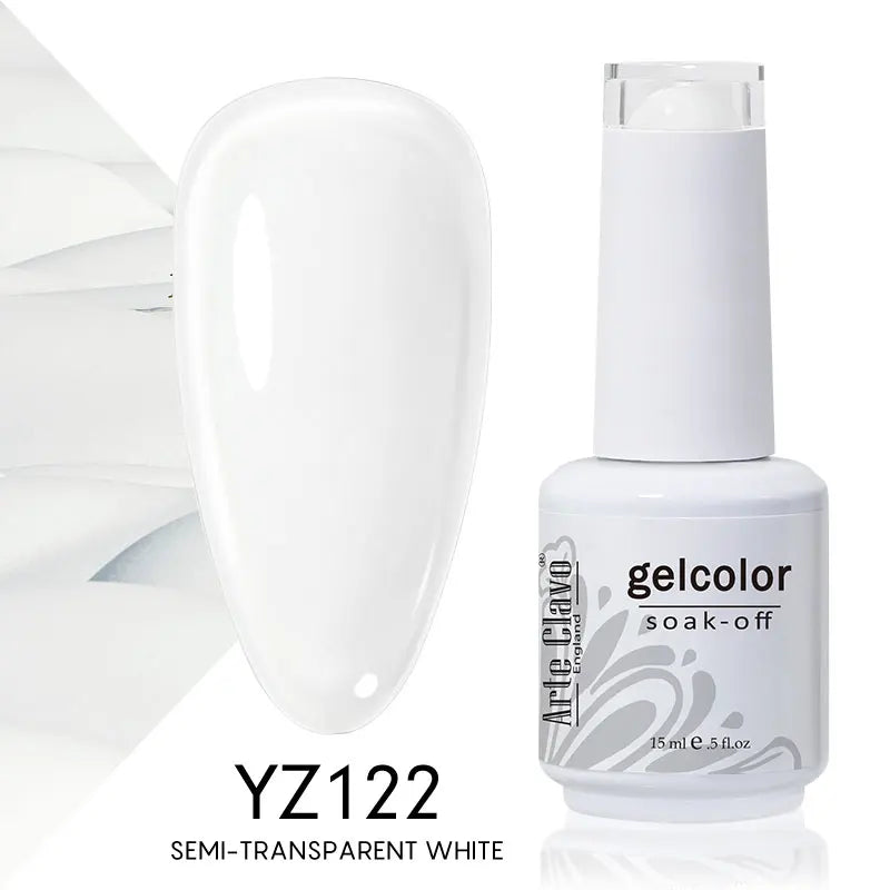 Arte Clavo Solid Gel Nail Polish Rainbow Summer Varnish Soak Off