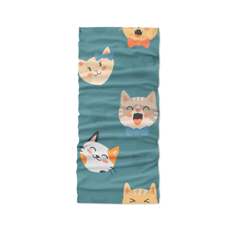 Personalized Animal Men's Headscarf Scarf Women's Headdress Sports Qme style5 One Size >8Y