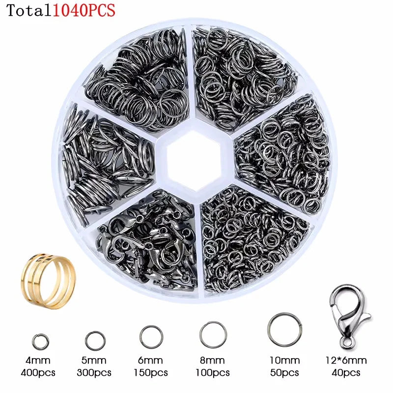 Alloy Accessories Jewelry Findings Earring Making Lobster Clasp Open