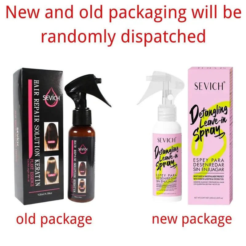 Keratin Hair Smoothing Spray Conditioner Treatment Dyeing Damaged Qme