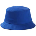 Fisherman Hat Solid Sun Bucket Hats Fot Men Women Anti-UV-Protection Qme Blue