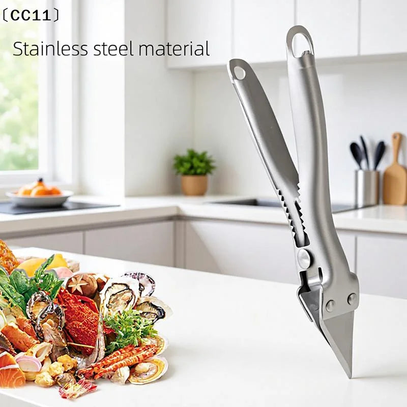 Durian Opener Stainless Steel Fruit Separator Lightweight PP Material Qme