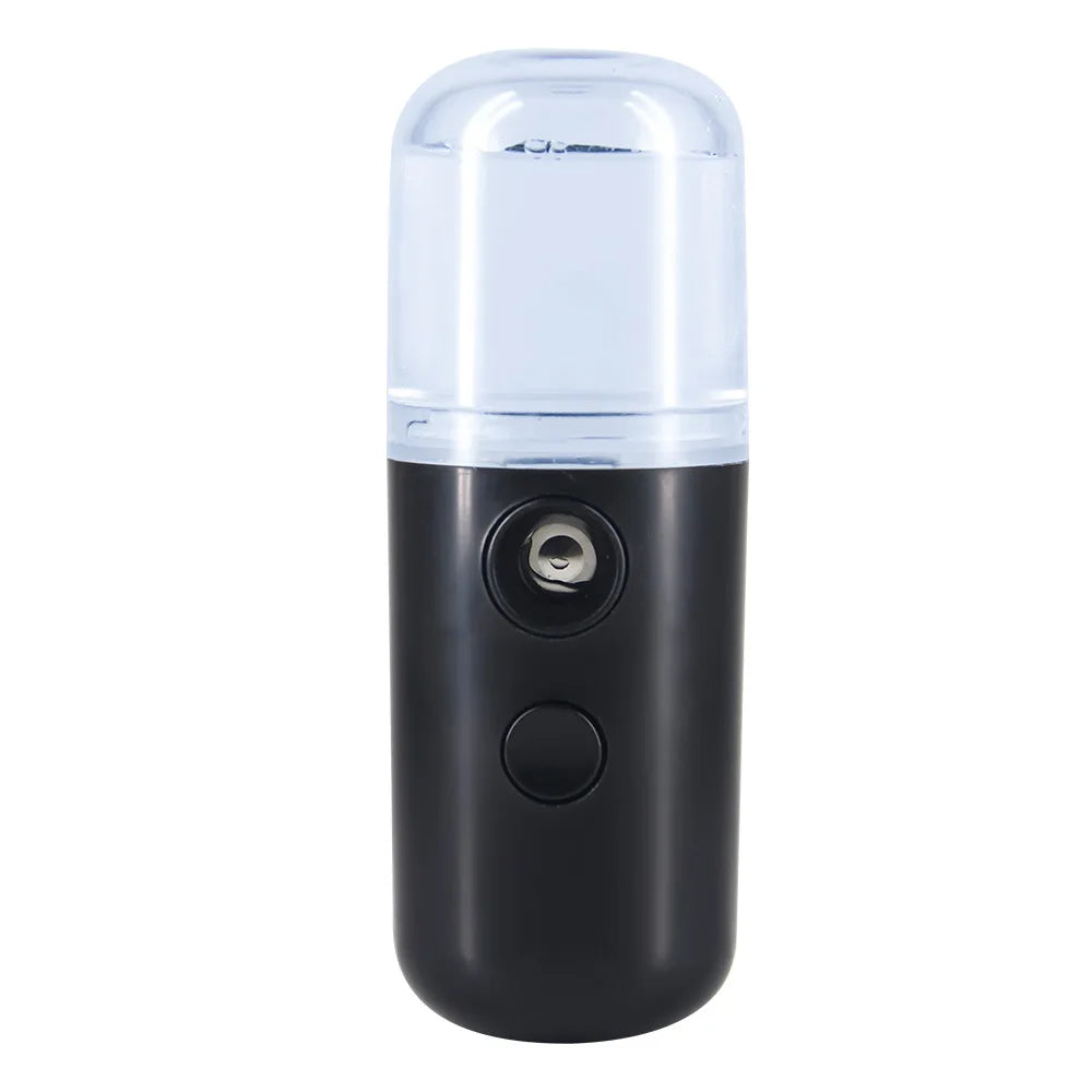 USB Mist Facial Sprayer Humidifier Rechargeable Nebulizer Face Qme Black China Mainland