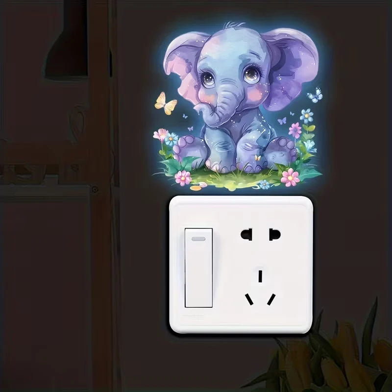 Self-adhesive Removable Wall Stickers Suitable Switches Qme