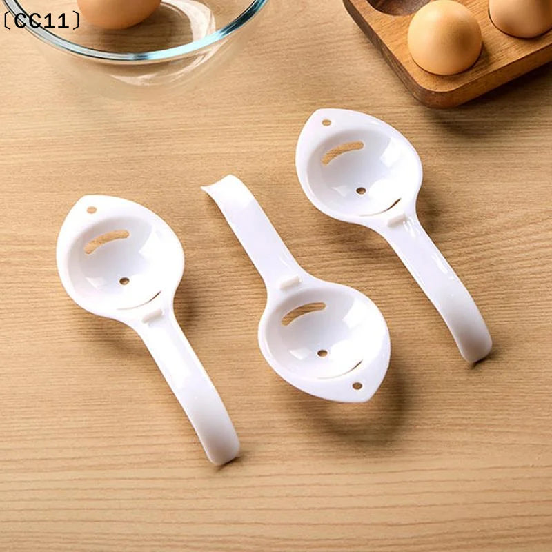 Extended Handle Egg White Separator Yolk Filter Kitchen Cooking Qme