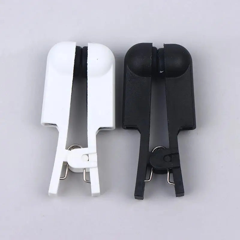 Double-sided Silicone Electrode Clips Adapter Pin Compatible TENS EMS Qme