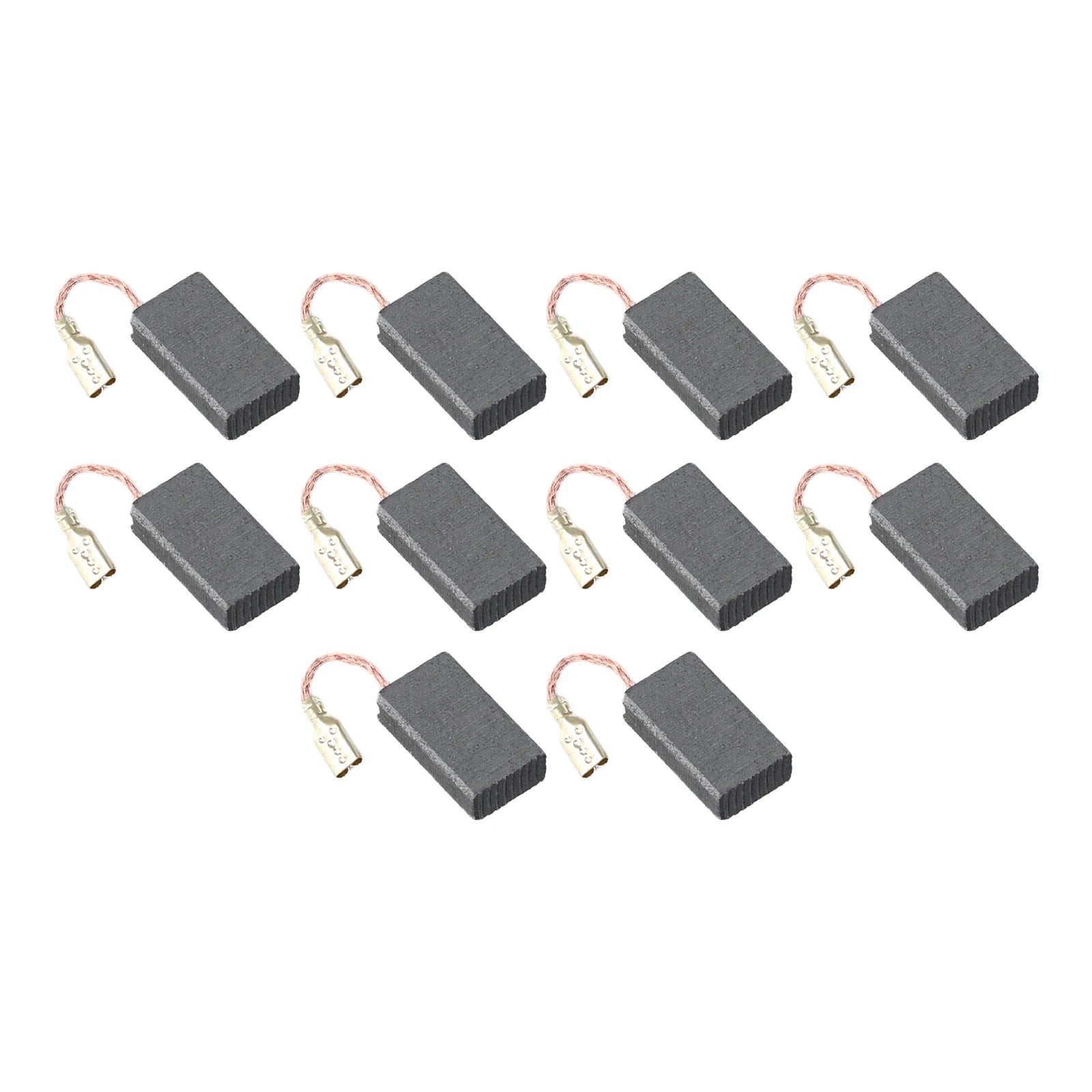 10PCS Carbon Brushes Motor Carbons Carbon For Bosch GWS 1000,1100,1400,10,11,14 5*10*17Mm Tools Accessories Qme