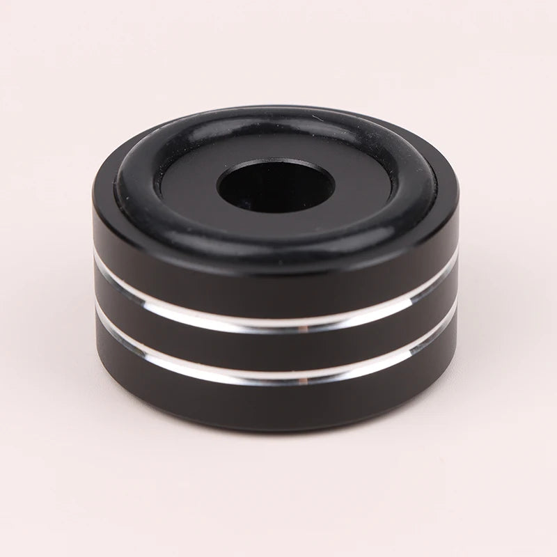 40x20mm SP4010 Hifi AMP Speaker Aluminum Isolation Feet Pad Use Qme Black