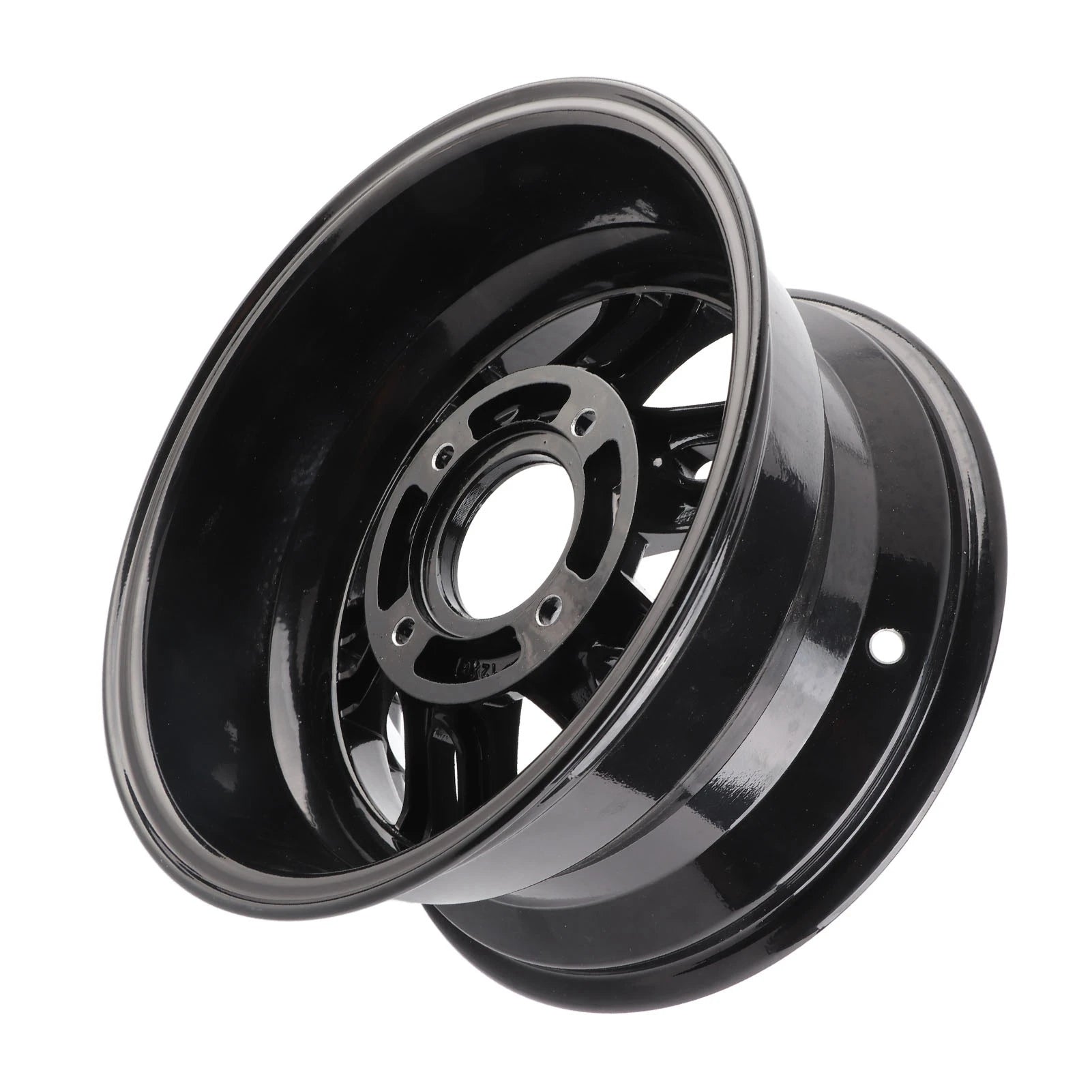 12inch ATV Wheel Rim Hub Aluminum Alloy High Strength Replacement for Quad Bike Go Kart Cart Off Road Vehicle 12inch Wheel Rim Qme