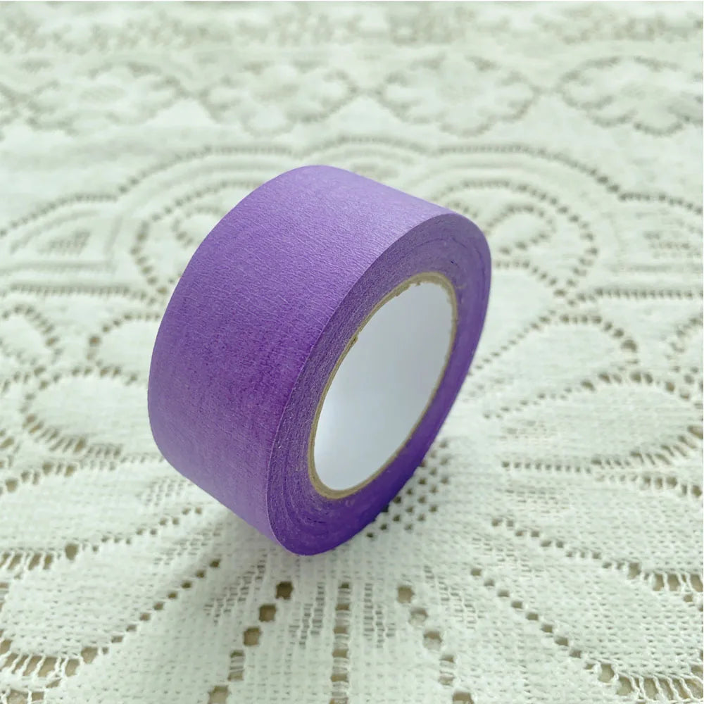 15M Colored Masking Tape Painting Painters Tape for Artist Decorators Indoor Decorating Crafts Spraying Adhesive Paint Tape Qme 1 Roll 11