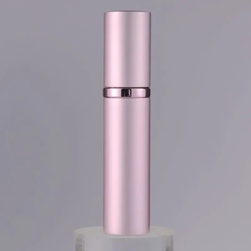 Perfume Atomizer Portable Liquid Container Cosmetics Traveling Mini Qme Pink 5ml China Mainland|Glass