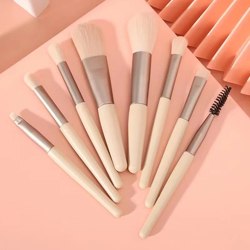 Soft Fluffy Makeup Brushes Cosmetics Foundation Blush Powder Qme E7-4-3