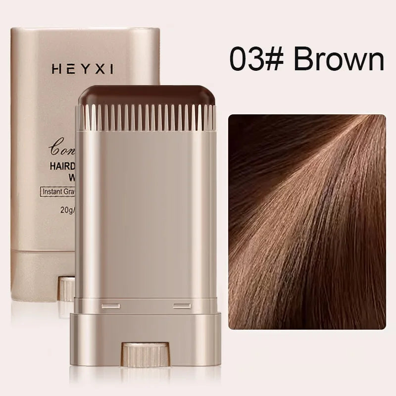 Hairdressing Wand Portable Patch Natural Rendering Long-lasting Qme 03 Brown