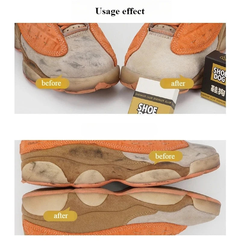 3/2/1PCS Shoe Cleaning Eraser Revitalize Your Sneakers with This Waterless Shoe Brush Household Cleaning Brush Eraser Tools Qme