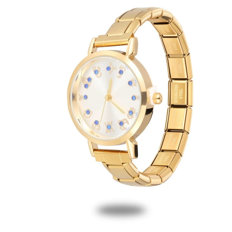 Fashion Wholesale Zircon Series Stainless Steel Watch Bracelet Men