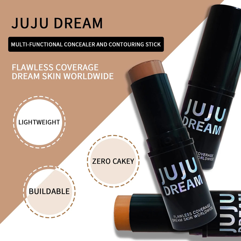 Dual-tone Highlighter Contour Stick Brightening Shading Waterproof Qme