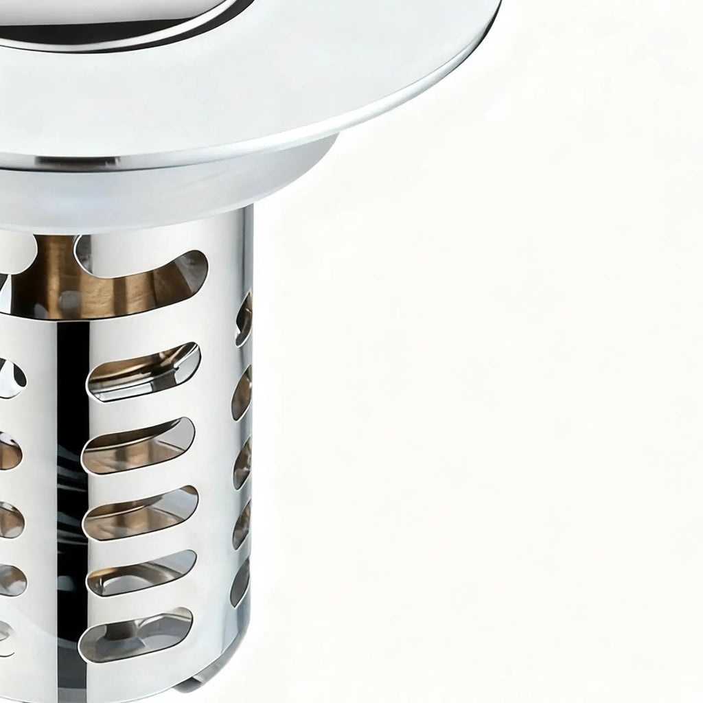 Sink Strainer Anti-clogging Pop Out Filter Bathroom Floor Stopper Qme