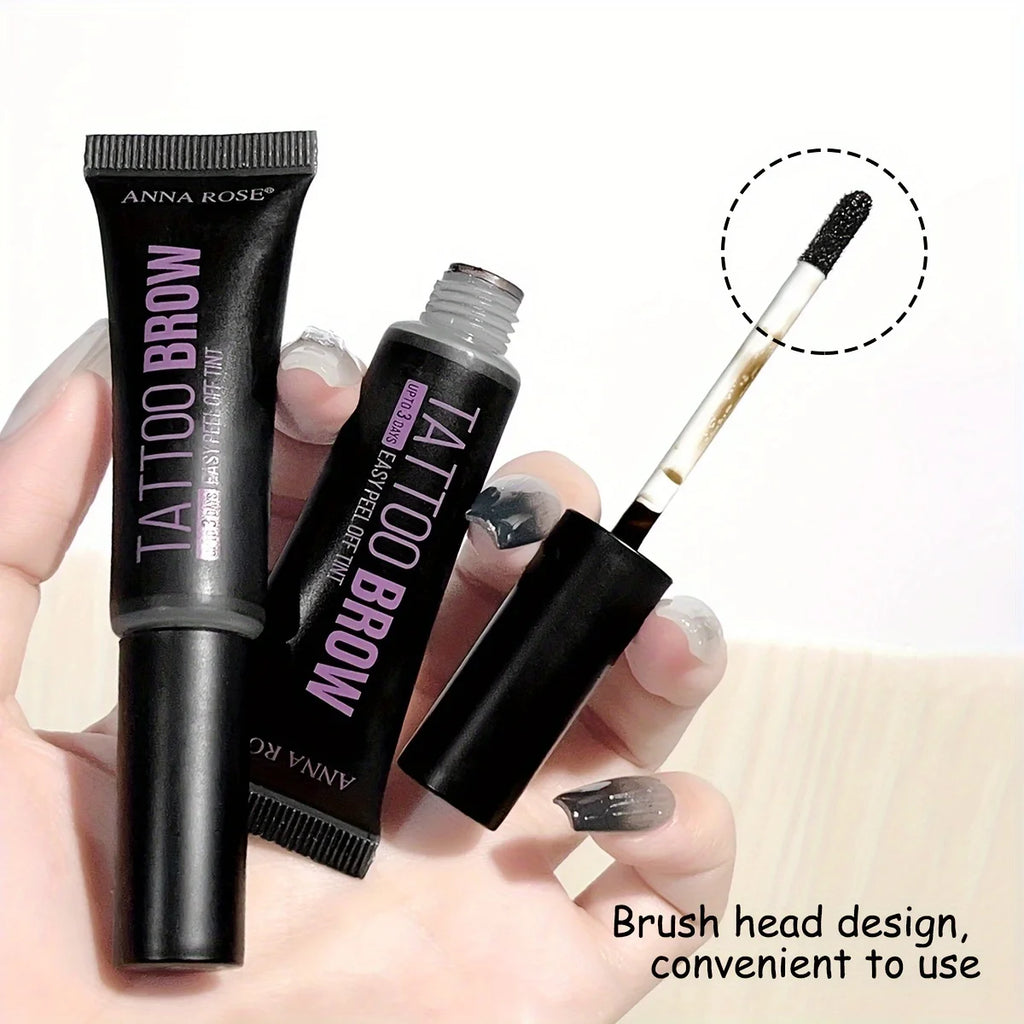 Professional Eyebrow Enhancers Cream Women Natural Liquid Dyeing Eyebrow Set Brow Tattoo Pigments Lasting Waterproof Eyebrow Gel Qme