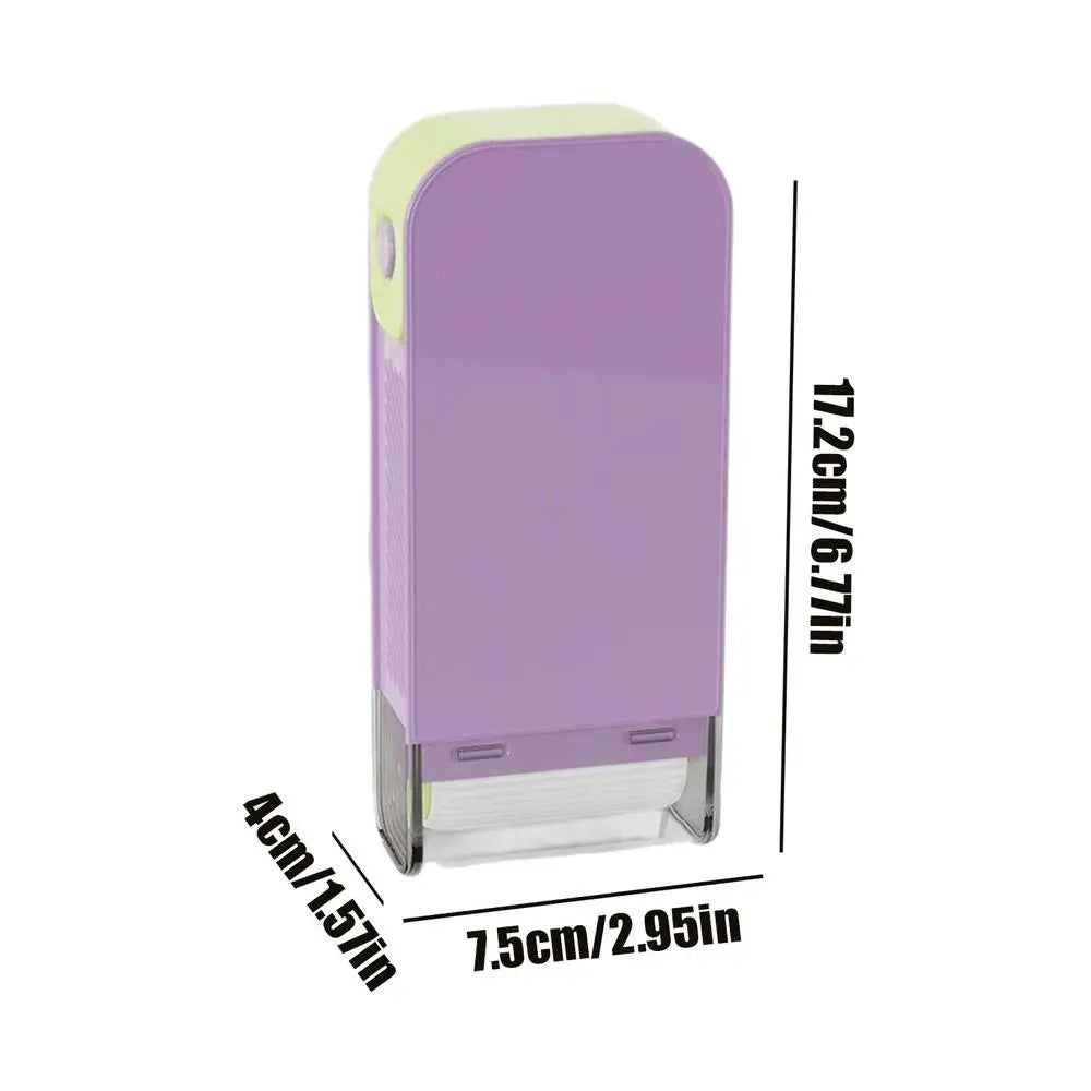 Soap Case Foaming Clothes Cleaner Multi-Purpose Bubble Brush With Roller For Dishwashing Household Travel Camping Dorm Bathroom Qme Purple China Mainland