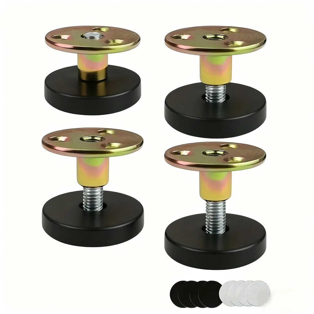 Adjustable Iron Bed Frame Anti-Shake Tool, 30-44mm, Wall Protection, Easy Install, Modern Design, 100kg Weight Capacity Qme