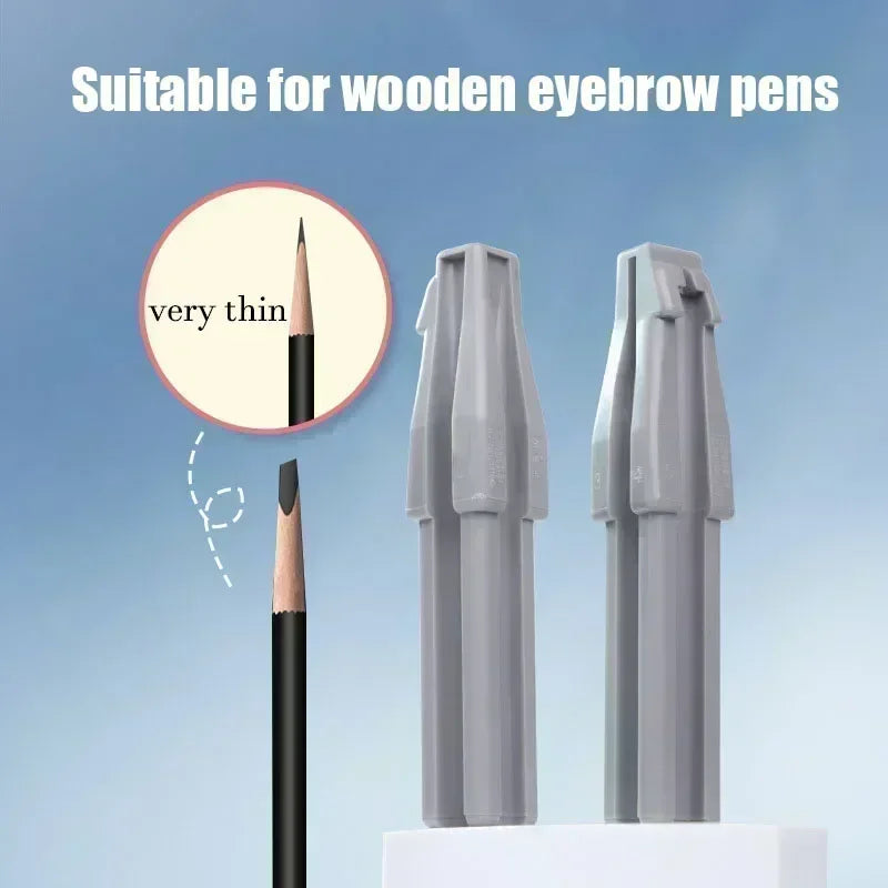 New Design Microblading Eyebrow Pencil Sharpening Tip Thin Sharpener for Semi-Permanent Brow Makeup Profiler Pen Make Up Tools Qme