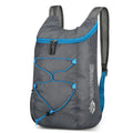 Camping Hiking Travel Multifunctional Outdoor Folding Backpack Qme Gray