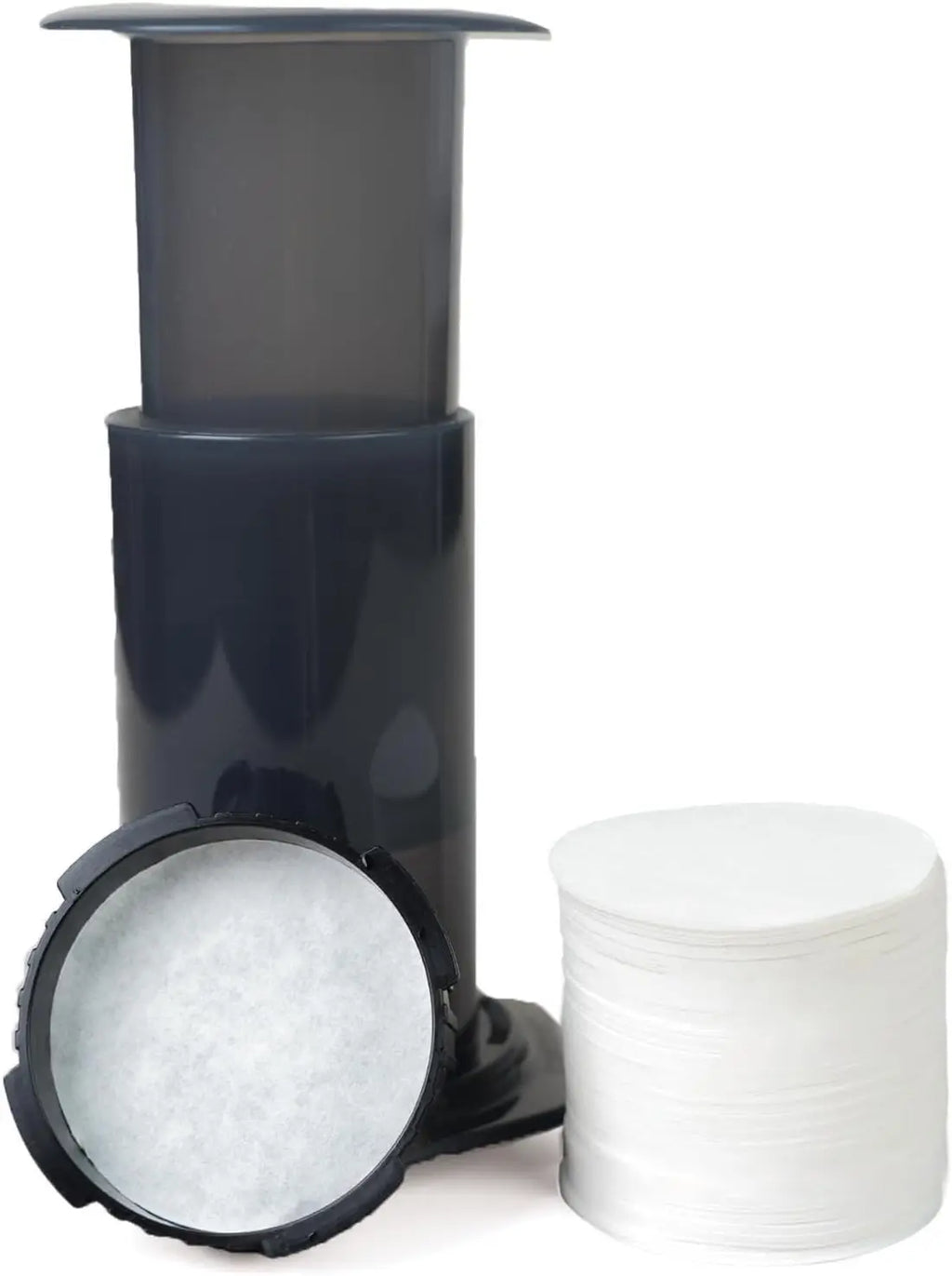 Round Disposable Coffee Filters Paper Compatible Aeropress Makers Qme