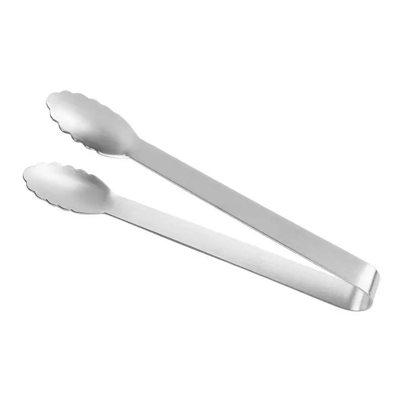 Stainless Steel Mini Food Clips Sugar Cubes Ice Cube Tweezers Cute Qme one size C