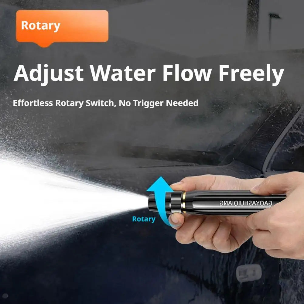 Pressure Power Washer Nozzle Portable Car Wash Water Gun Household Qme